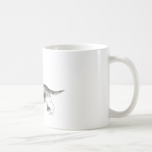 Dandie Dinmont Terrier Kaffeetasse (Rechts)