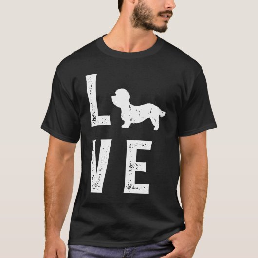 Dandie Dinmont Terrier Love  1 T-Shirt (Vorderseite)