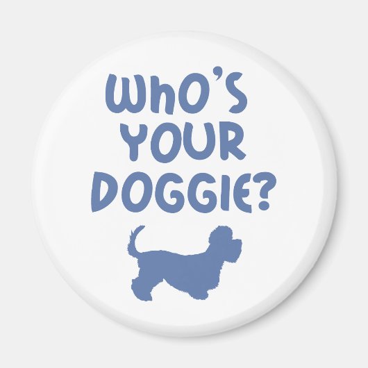Dandie Dinmont Terrier Magnet (Vorne)