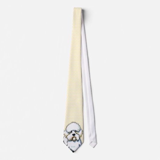 Dandie Dinmont Terrier Neck Tie Krawatte (Vorderseite)