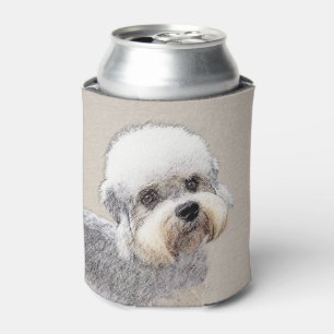 Dandie Dinmont Terrier Painting Original Dog Art Dosenkühler