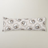 Dandie Dinmont Terrier Painting Original Dog Art Seitenschläferkissen (Vorderseite)