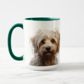 Dandie Dinmont Terrier Personalized Mug Tasse (Links)
