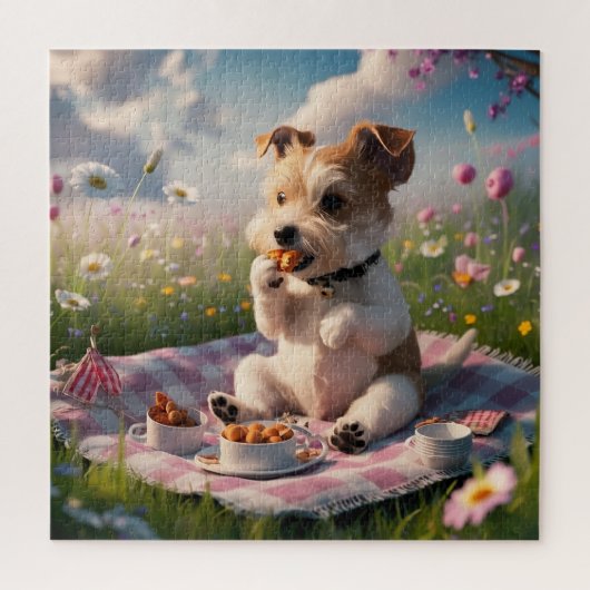 Dandie Dinmont Terrier Puzzle (Vertikal)