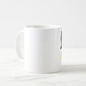 Dandie Dinmont Terrier Trick Kaffeetasse (Vorderseite Links)