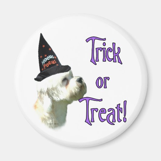 Dandie Dinmont Terrier Trick Magnet (Vorne)