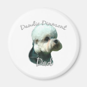 Dandie Dinmont Terrier Vater 2 Magnet