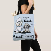 Dandie Dinmont Terriers Tasche (Von Nahem)
