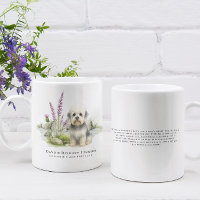Dandie Dinmont | Wasserfarben-Hund & Rasse-Zitat