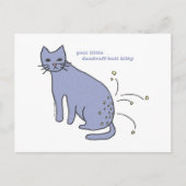 "Dandruff-Hintern Kitty" Postkarte (Vorderseite)