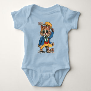 Dandy Cat, Louis Wain Baby Strampler