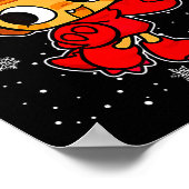 Dandy Christmas Toons World Shelly Toon Boys Kids  Poster (Ecke)