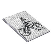 Dandy Deer on Vintag Bicycle Notizblock (Rechte Seite)