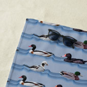 Dandy Ducks Beach Handtuch (Light Blue) (Beispiel)