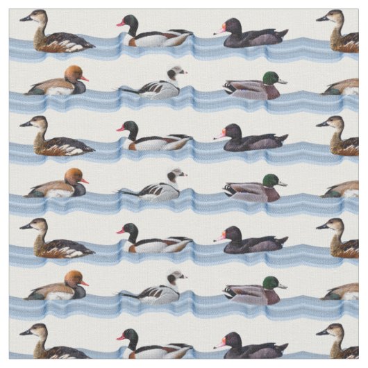 Dandy Ducks Fabric Stoff (Nahaufnahme)