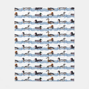 Dandy Ducks Fleece Blanket (Farbe auswählen)