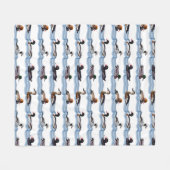 Dandy Ducks Fleece-Decke (Farbe wählen) Fleecedecke (Vorderseite (Horizontal))
