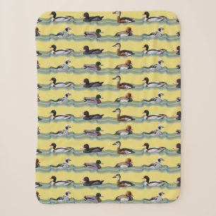 Dandy Ducks Sherpa-Decke (Gelb) Sherpadecke