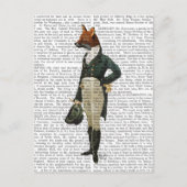 Dandy Fox Full 2 Postkarte (Vorderseite)