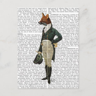 Dandy Fox Full 2 Postkarte