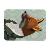 Dandy Fox Portrait 2 Magnet (Horizontal)