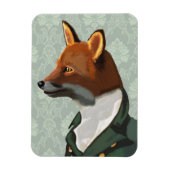 Dandy Fox Portrait 2 Magnet (Vertikal)