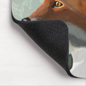 Dandy Fox Portrait 2 Mousepad (Ecke)