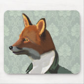 Dandy Fox Portrait 2 Mousepad (Vorne)