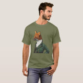 Dandy Fox Portrait T-Shirt (Vorne ganz)