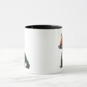Dandy Fox Portrait Tasse (Zentrum)