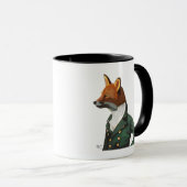 Dandy Fox Portrait Tasse (VorderseiteRechts)