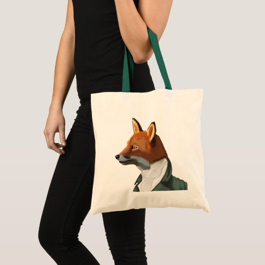 Dandy Fox Portrait Tragetasche (Vorderseite (Produkt))