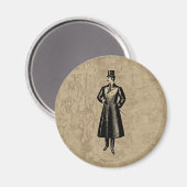 Dandy Gent Magnet (Vorderseite/Rückseite)