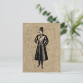 Dandy Gent Postkarte (Stehend Vorderseite)