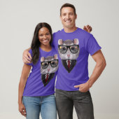 Dandy Gray Dwarf Hamster mit Sunglass und T-Shirt (Unisex)