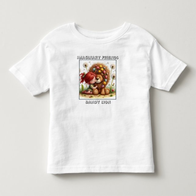 Dandy Lion Kleinkind T-shirt (Vorderseite)