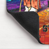 Dandy Lion Sarkasmus Pop Art Mauspad (Ecke)