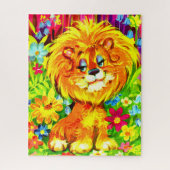 Dandy Löwe Puzzle (Vertikal)