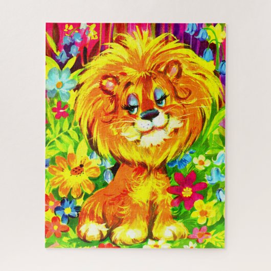 Dandy Löwe Puzzle (Vertikal)
