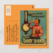 DANDY SHANDY Getränkewerbung Vintage Werbung Re~PC Postkarte (Vorne/Hinten)