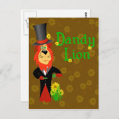 Dandylion Postcard Postkarte (Vorne/Hinten)