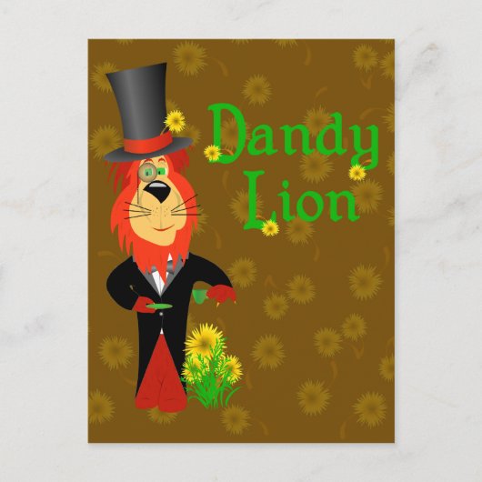 Dandylion Postcard Postkarte (Vorderseite)