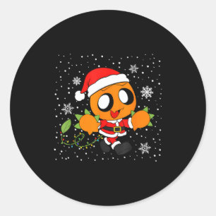 Dandy's Weihnachtswelt Gourdy für Männer Frauen Ju Runder Aufkleber