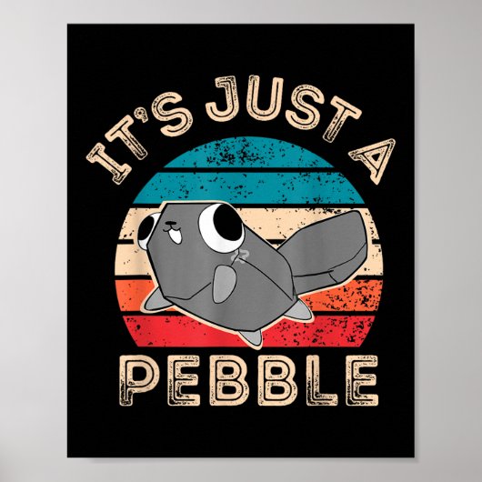 Dandys World Pebble _ Es ist nur ein Kiesel Kinder Poster (Vorne)