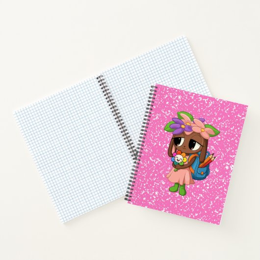 Dandy's World School Bassie Notebook Notizblock (Innenseite)