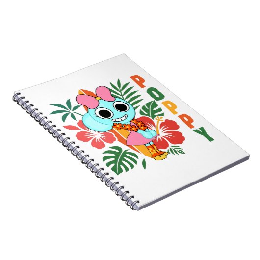 Dandy's World School Poppy Notebook Notizblock (Rechte Seite)