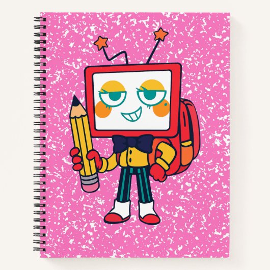 Dandy's World School VEE Notebook Notizblock (Vorderseite)