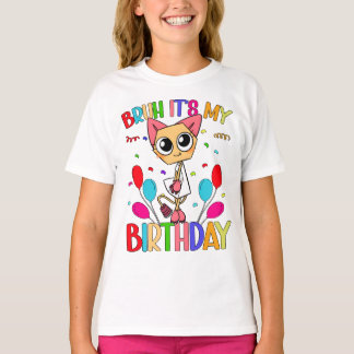 Dandy's World Schrots | Bruh, es ist mein Geburtst T-Shirt