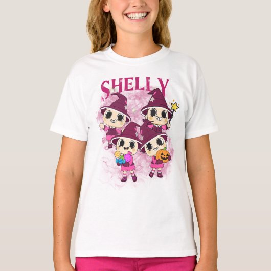 Dandy's World Shelly Halloween T-Shirt (Vorderseite)