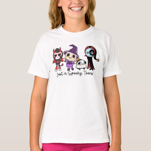 Dandy's World Shelly, Pebble Halloween T-Shirt (Vorderseite)